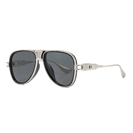 Classic Metal Aviator Sunglasses with UV400 Protection