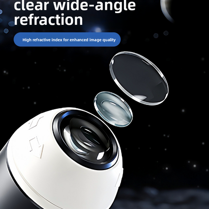 Star Projector Night Light with Cosmic Slides