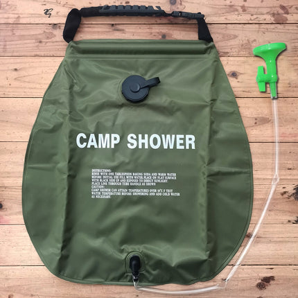 20L Solar Heat Absorbing Outdoor Shower Bag