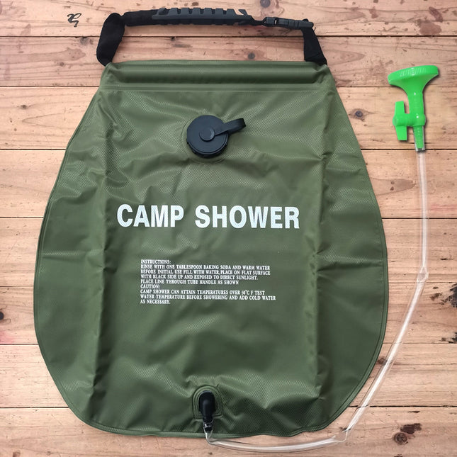 20L Solar Heat Absorbing Outdoor Shower Bag