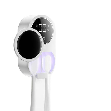 Mini Smart UV Disinfection Wall-Mounted Toothbrush Holder for Dual Users