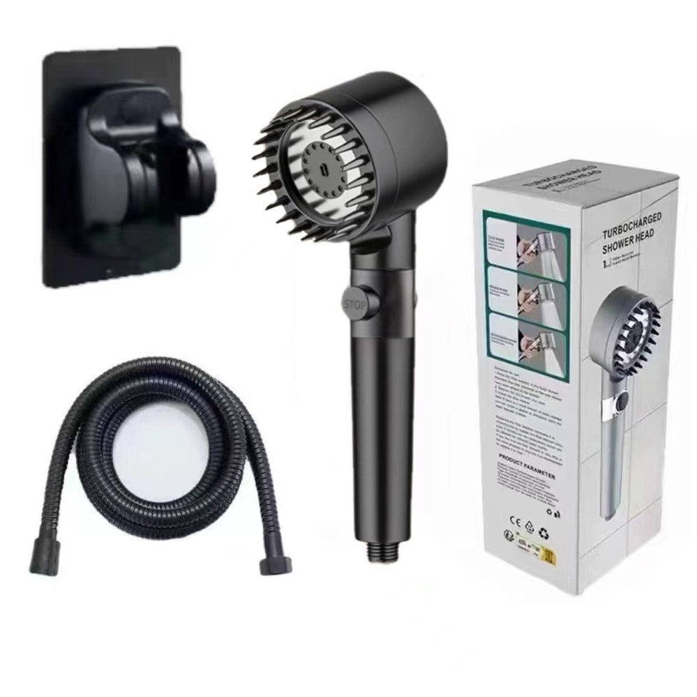 Handheld Multi-Function Shower Head with Water Filter