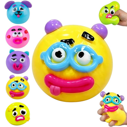 Dog Face Squeeze Toy