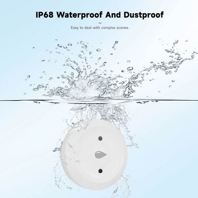 ZigBee Water Leak Detection Sensor with Smart Alarm