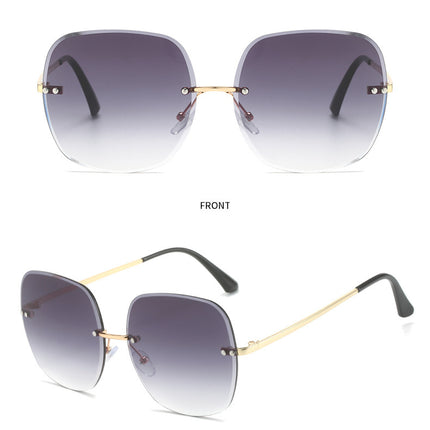 Fashion Cut Edge UV Protection Sunglasses