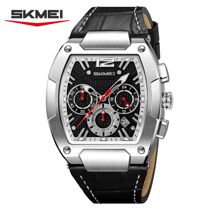 Mens Chronograph Quartz Watch Waterproof Luminous