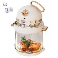 4L Transparent Visible Air Fryer