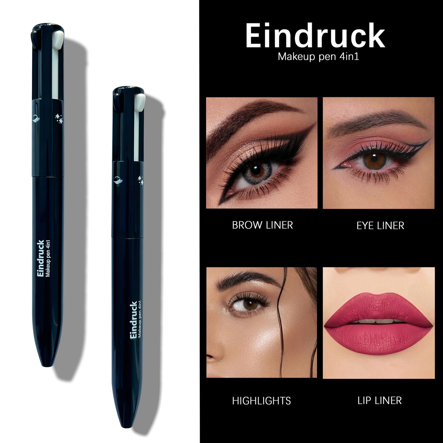 Four-in-One Makeup Pencil
