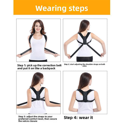 Adjustable Posture Corrector Back Brace