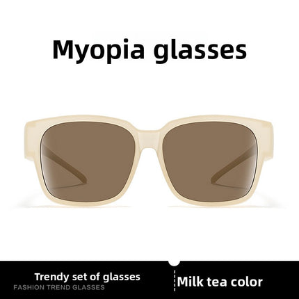 ClipOn Polarized Sunglasses UV Protection Driving Glasses