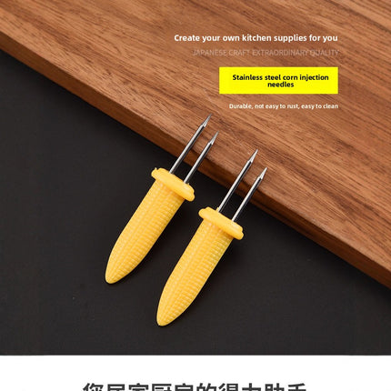 Portable barbecue fork kitchen small tool