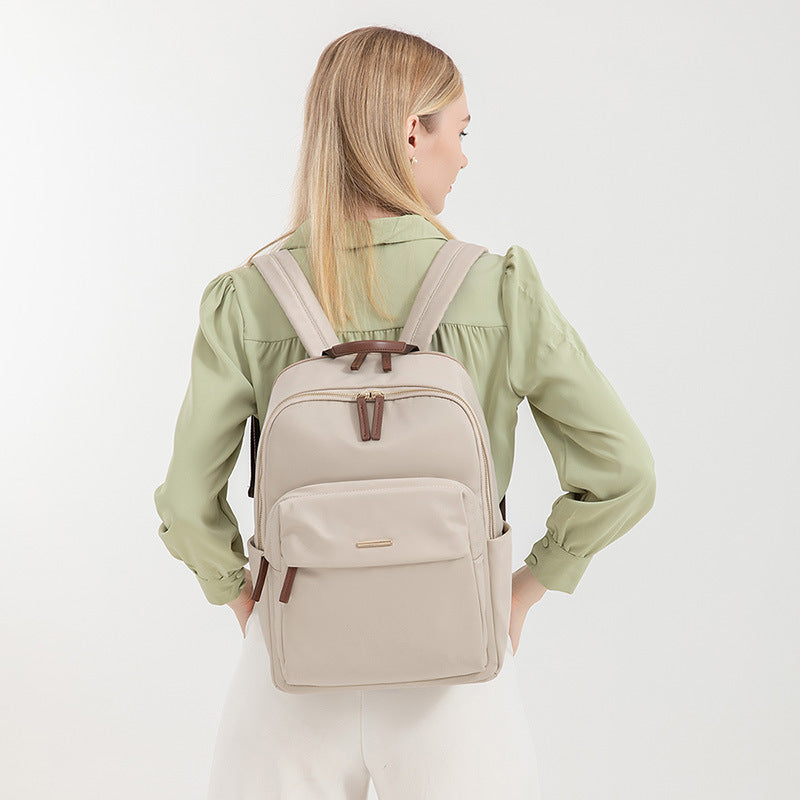 Oxford Cloth Laptop Backpack with Large Capacity