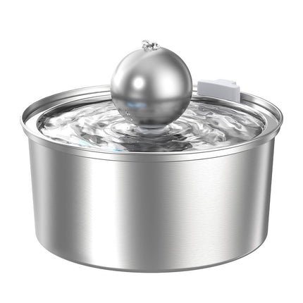 Stainless Steel Pet Water Fountain Dispenser