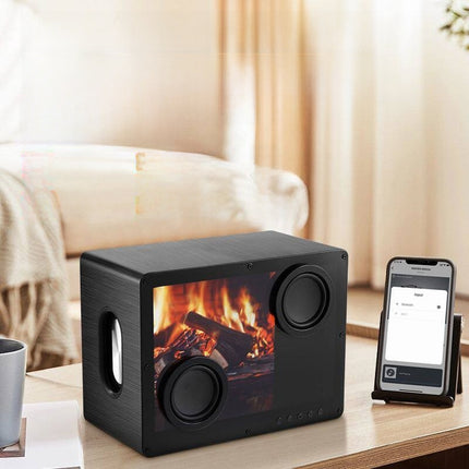 Transparent Floating Lyrics Bluetooth Speaker
