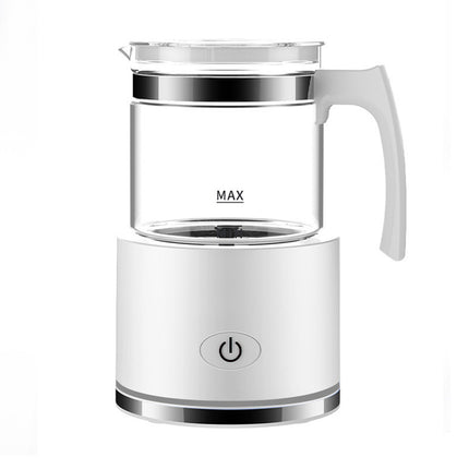 Hot and cold milk frother
