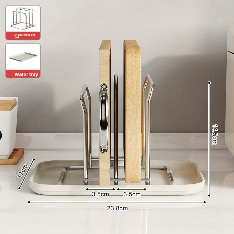 Stainless Steel Kitchen Organizer Rack for Countertop