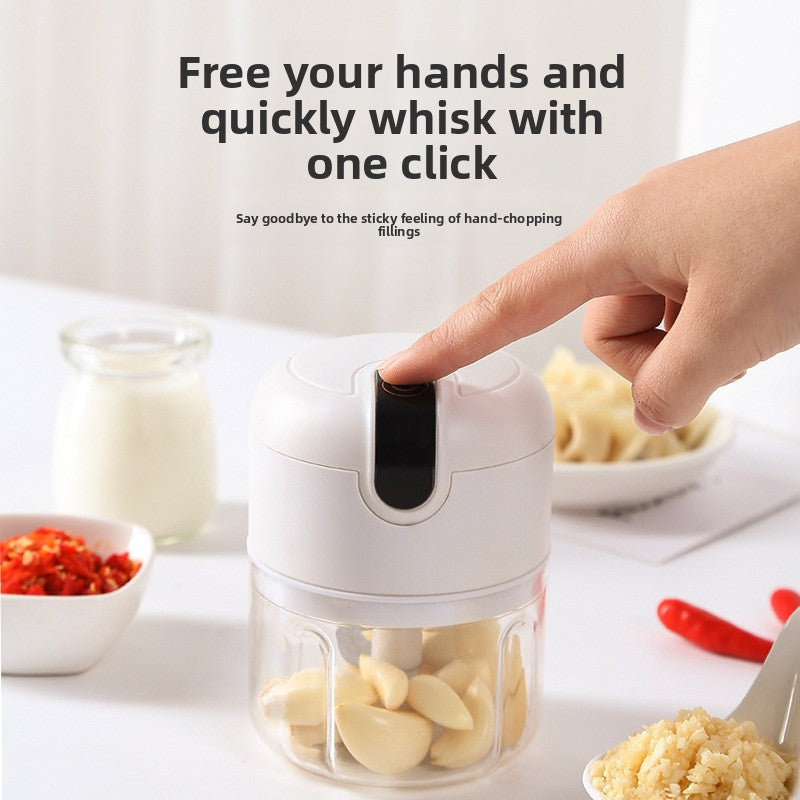 Electric Garlic Crusher Mincer