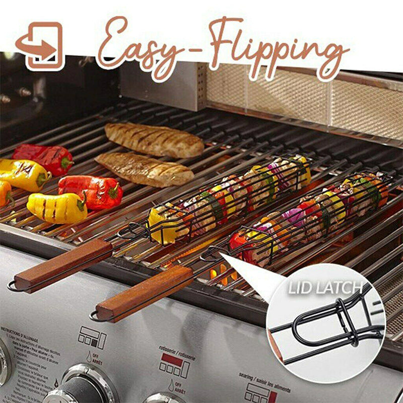 Square Non-Stick BBQ Grill Basket