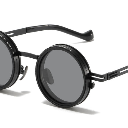 Adjustable Polarized Steampunk Sunglasses