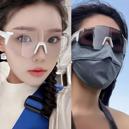Intelligent Color-Changing Cycling Glasses for Men and Women, Bicycle Sports, Outdoor Running, Windproof Uv Sunglasses