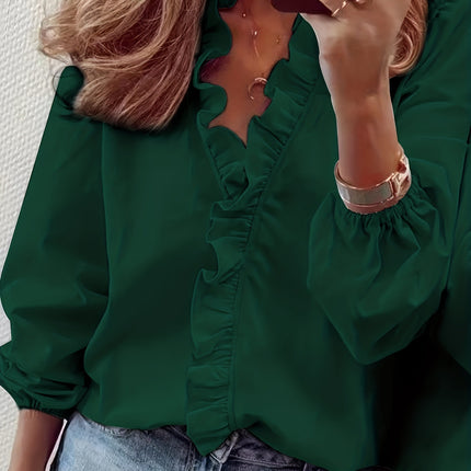 Ruffle blouse