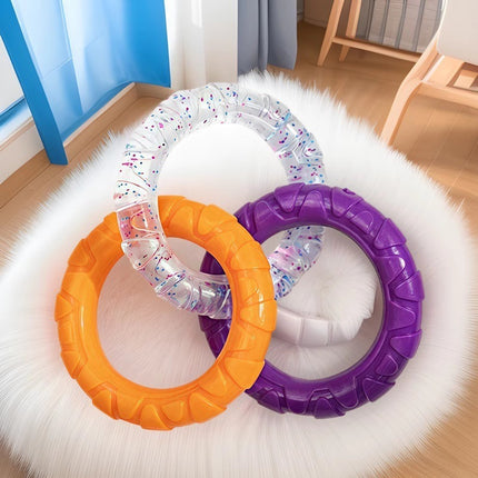 Three Ring Dog Chew Toy for Dental Health