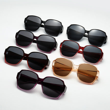 Polarized UV Protection TR90 Square Frame Sunglasses