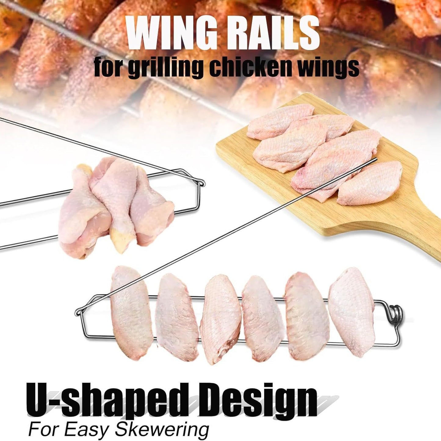 Stainless Steel Barbecue Grill Fork