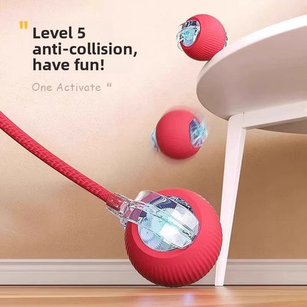 Automatic Interactive Cat Toy Ball with Sound