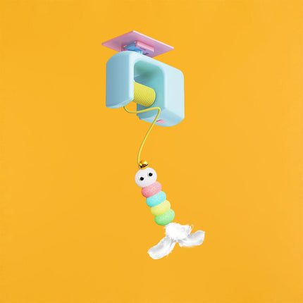 Retractable Automatic Cat Teaser Toy