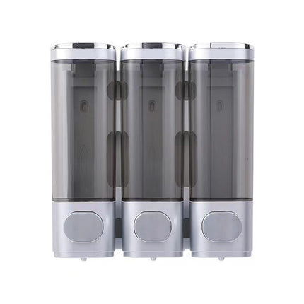 Wall Mounted Three Head Manual Soap Dispenser