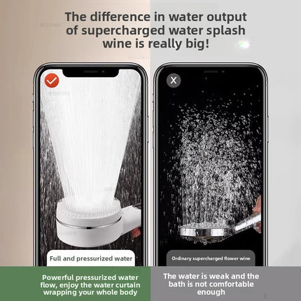 Handheld Shower Head with Multiple Spray Modes
