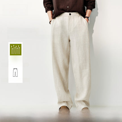 Classic Linen Casual Pants