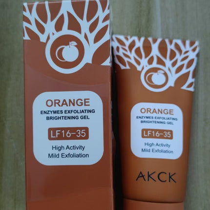 Orange Exfoliating gel