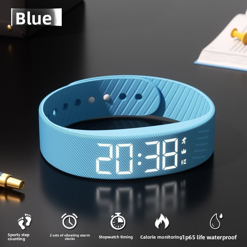 Multi-Function Silent Vibration Electronic Watch for Children