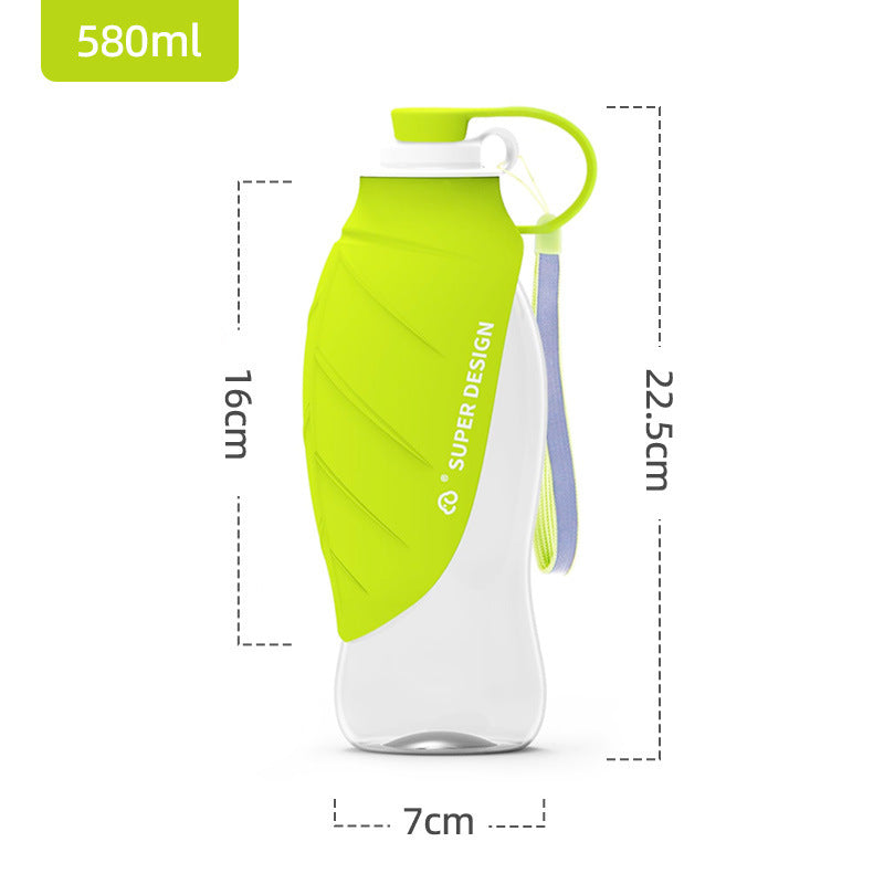 Collapsible Silicone Pet Food and Water Cup