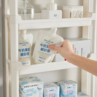 خزانة تخزين خلفية رفيعة للغاية لباب الحمام