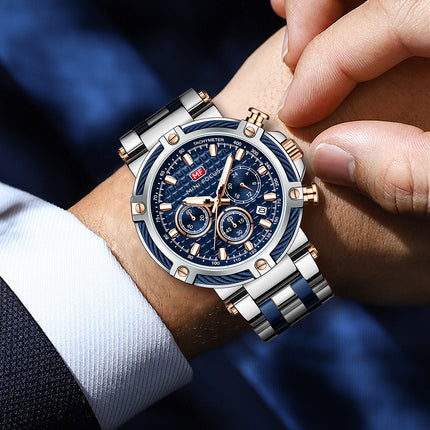 Mini Focus Mens Quartz Watch with Luminous Feature