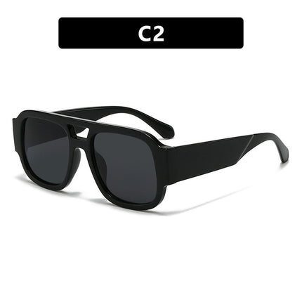 Fashion Double Bridge Sunglasses UV Protection Women