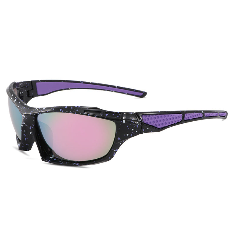 Fashion Oval Frame Sports Sunglasses