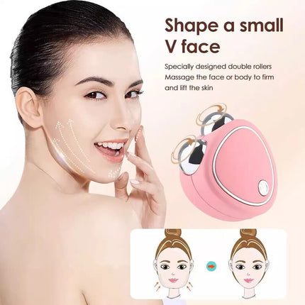 USB Rechargeable Dual Head Facial Massager