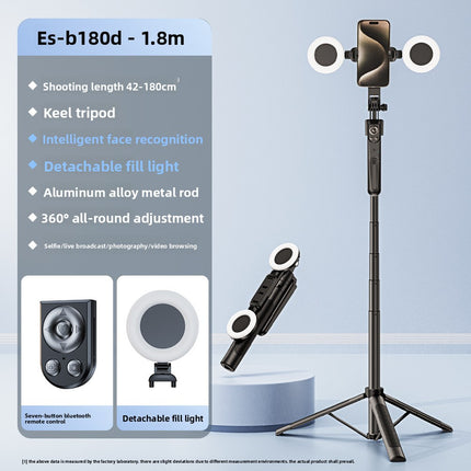 AI Tracking Gimbal Selfie Stick with Bluetooth Remote