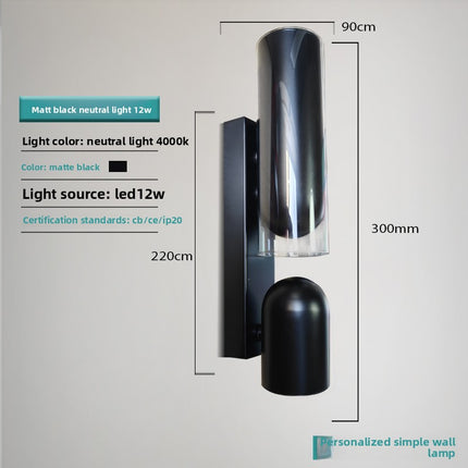 Rotatable LED Wall Lamp Nordic Minimalist Design