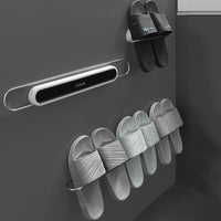 Bathroom Slippers Rack Free Perforation Folding Shoe Rack