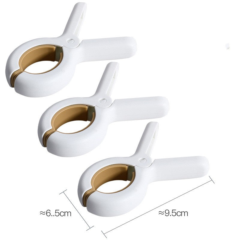 عبوة من 3 قطع من ملاءات التجفيف، مشابك غسيل، مشابك منزلية لتثبيت اللحاف، بلاستيك، حجم كبير، مقاوم للرياح