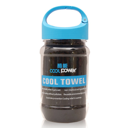 Cooling and sweat-absorbing cool towel