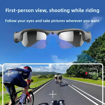 HD Wireless Sports Recording Glasses with APP Control
