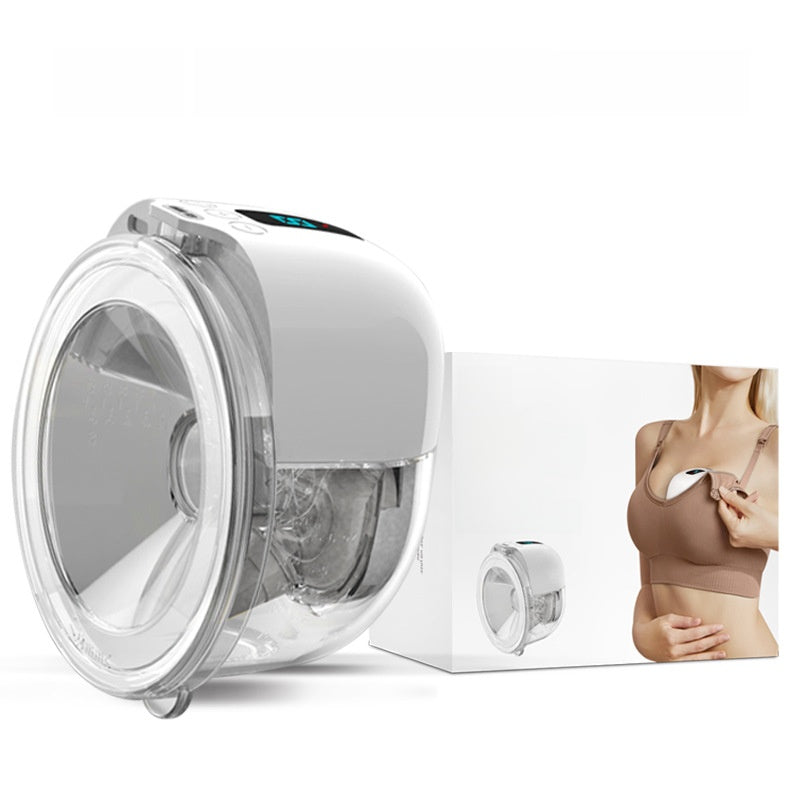 Wearable Electric Breast Pump Hands-Free Milk Collection