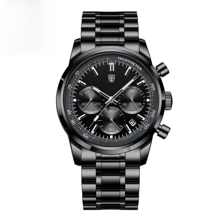 Mens Quartz Watch with Luminous Waterproof Features