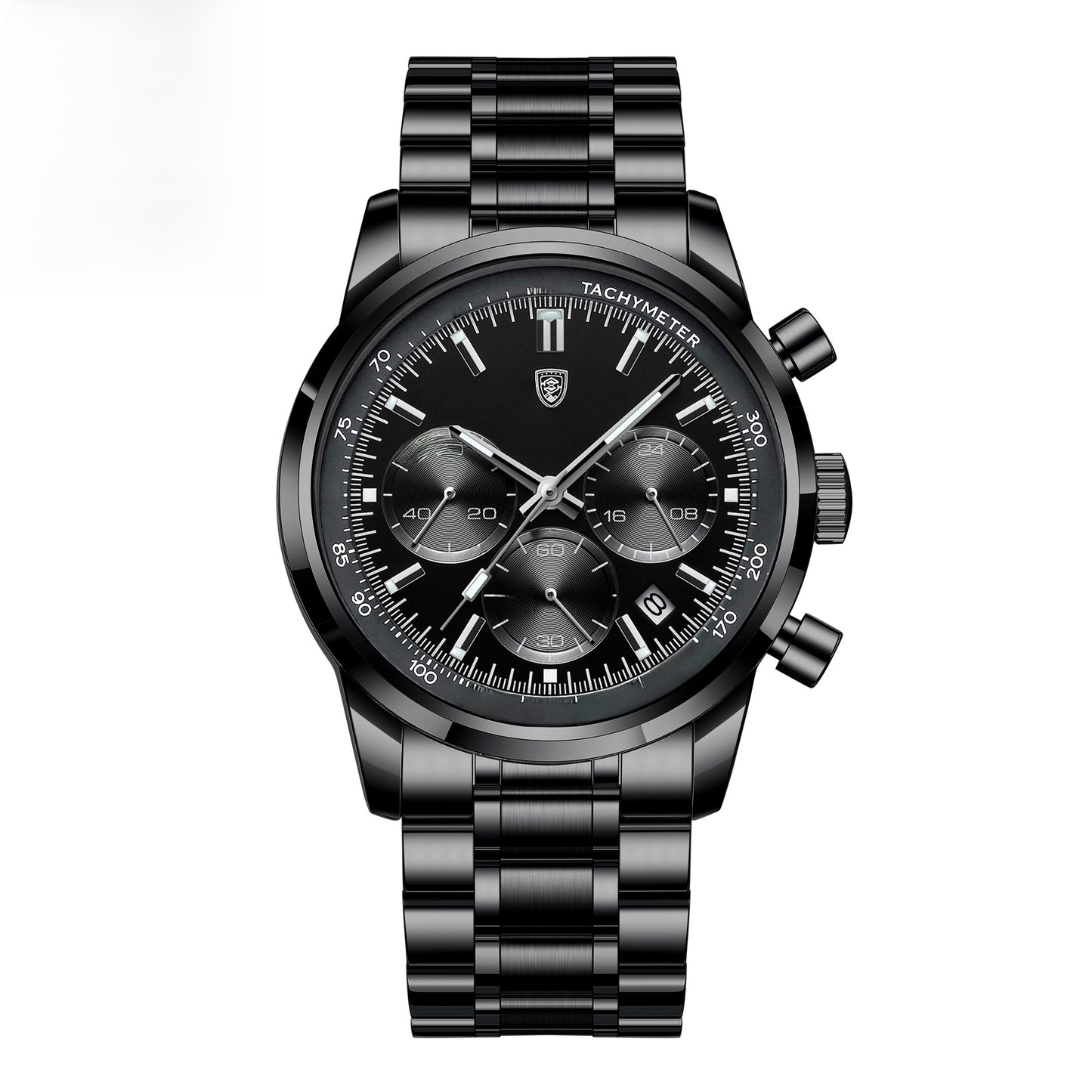 Mens Quartz Watch with Luminous Waterproof Features